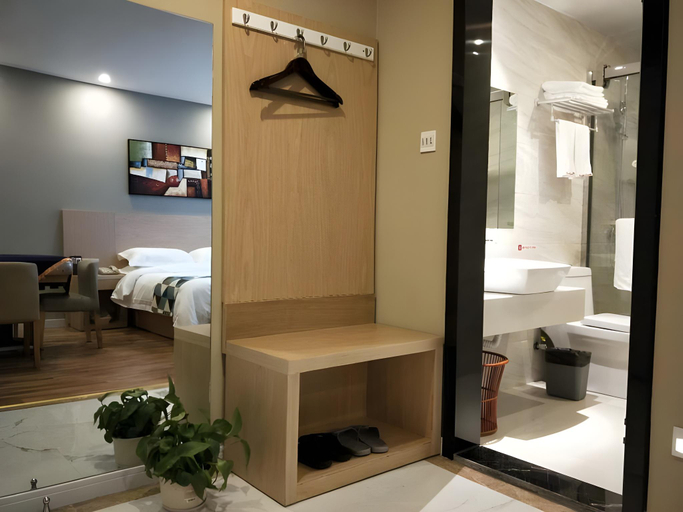 Bedroom, Shell Hotel Shanghai Pudong New District Lianyuan Road Branch, Shanghai