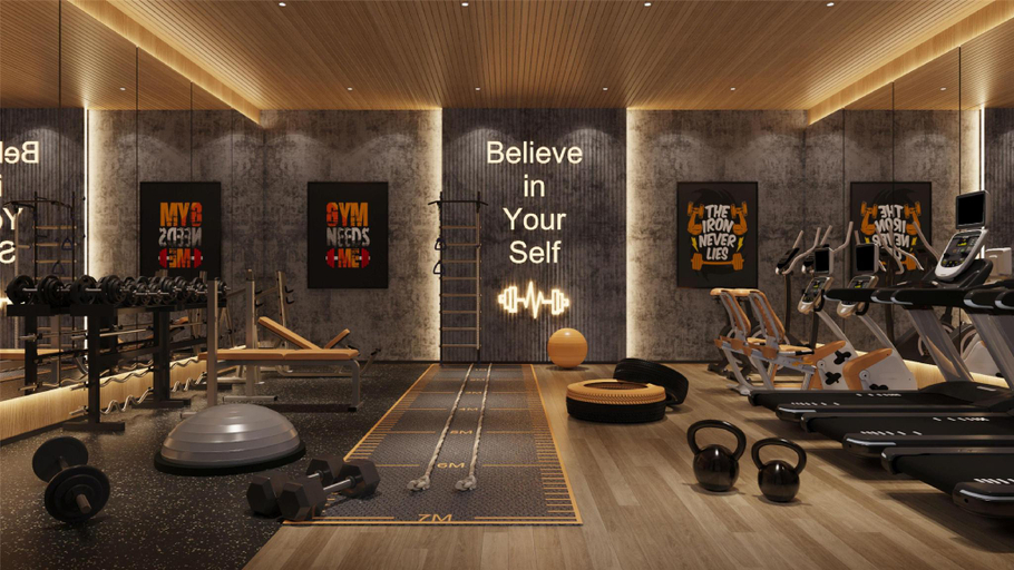 Fitness center 2, Doubletree by Hilton Bengaluru Airport, Bangalore Rural