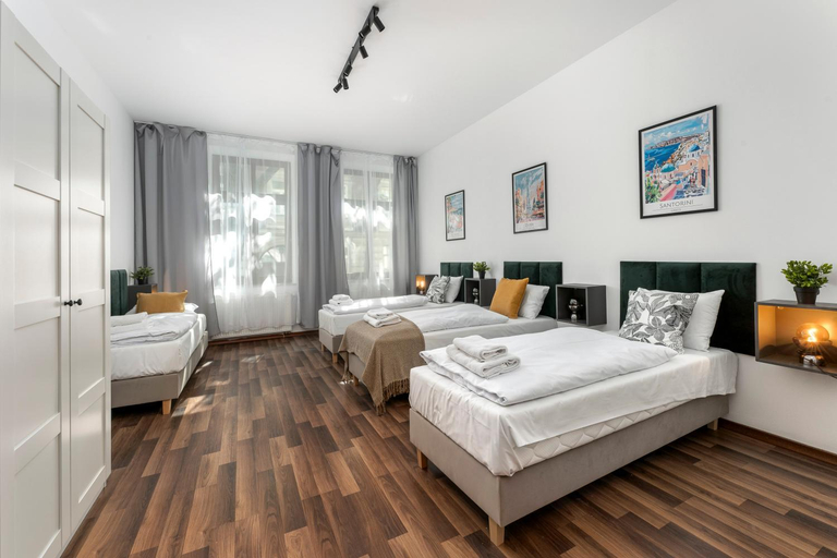 Bedroom 2, Hala Targowa Apartments, Kraków City