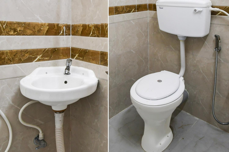 Bathroom, Hotel O Shivam Regency Near Acropolis Mall, South 24 Parganas