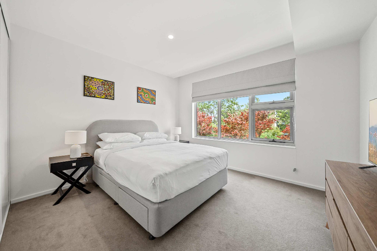 Bedroom, Tranquil 1-Bed Apartment in Kingston Foreshore, Canberra