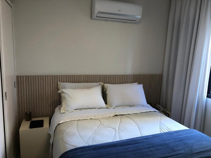 Bedroom, Flat Charmoso Jardim Paulista, São Paulo