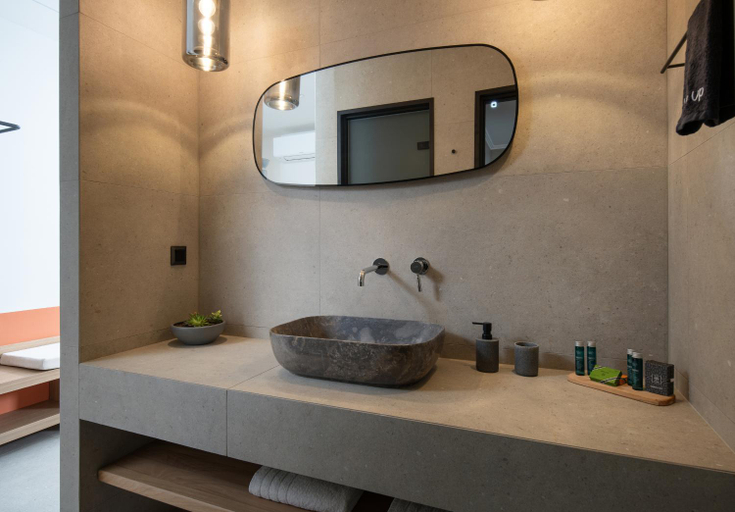 Bathroom 4, Assano Seafront Luxury, Central Macedonia