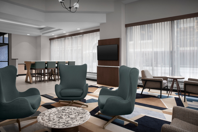 Public Area 2, Hampton Inn Indianapolis Downtown Across from Circle Centre, Indianapolis