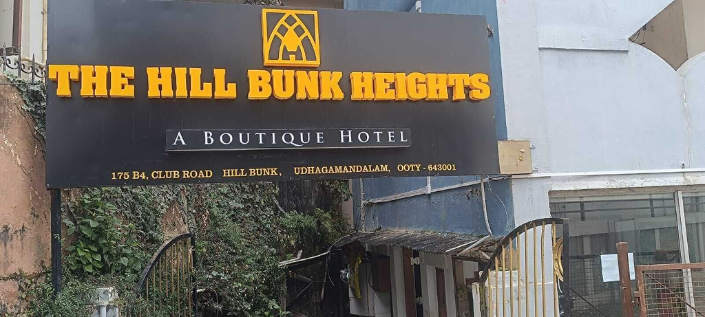 Front of property, THE HILL BUNK HEIGHTS OOTY, The Nilgiris