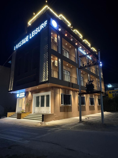 Front of property - evening/night, Lakeside Leisure A Lake View Hotel, Udaipur