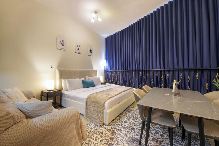 Living area 3, Silk Valley - Waterfront ST-free parking, Abu Dhabi City