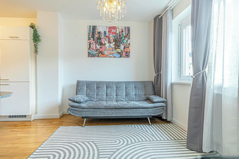 Living room 2, Modern 1BR Living Room Apartment Vienna, Wien
