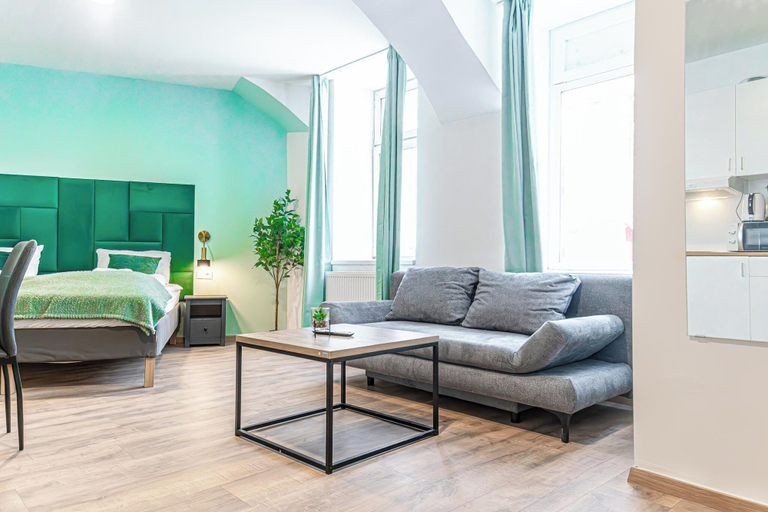 Room 4, Comfy Studio Apartment Near Westbahnhof, Wien