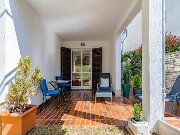 Balcony/terrace 2, Apartment in Porec near Sand Beach, Poreč