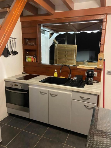 Private kitchen, KaZa Labat by La Manoshra, Capesterre-de-Marie-Galante