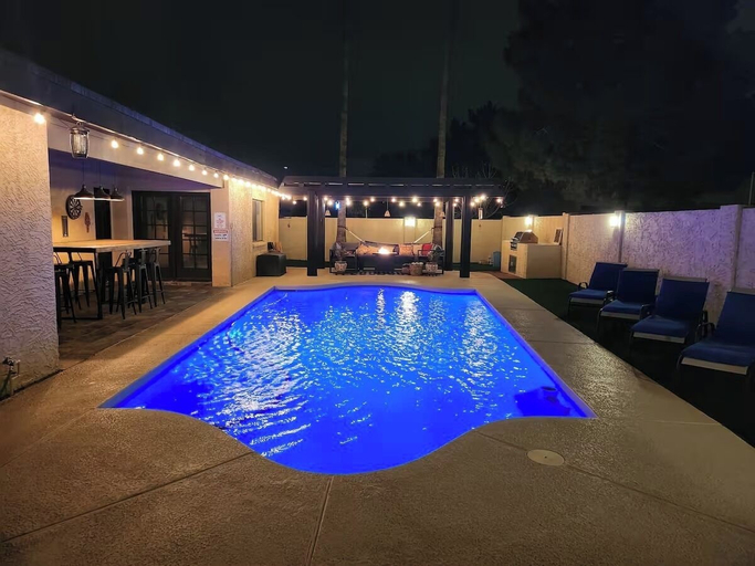 Pool 2, Spacious Mesa Oasis with Heated Pool, Maricopa