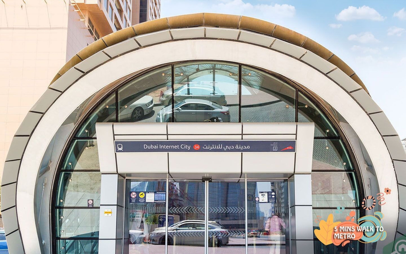 Front of property 4, Beautiful Partition Room in Tecom, Dubai