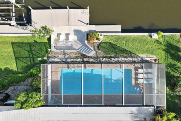 Outdoor pool 2, Amazing - 4 Bed Billiard Table luxury canal pool, Lee