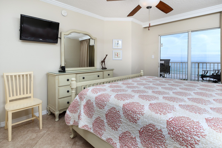 Bedroom 1, Gulf Dunes 302 - Gulfview Haven, Okaloosa