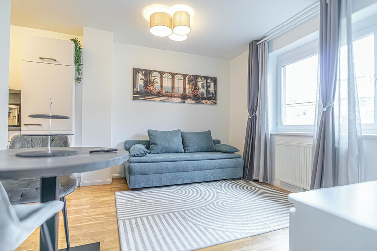 Living room 2, Cozy 1BR 1LR Apartment Balcony City, Wien