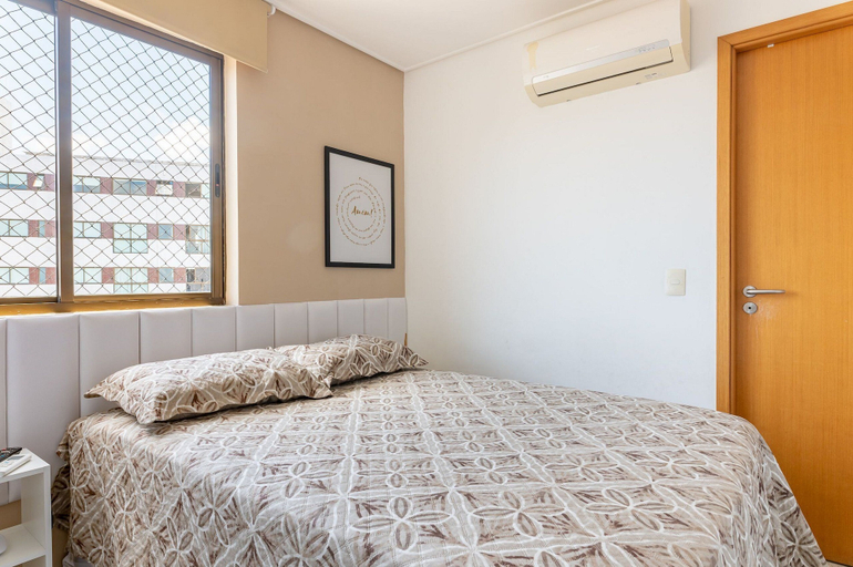 Bedroom 3, 109 Flat completo e acolhedor nas Graças, Recife