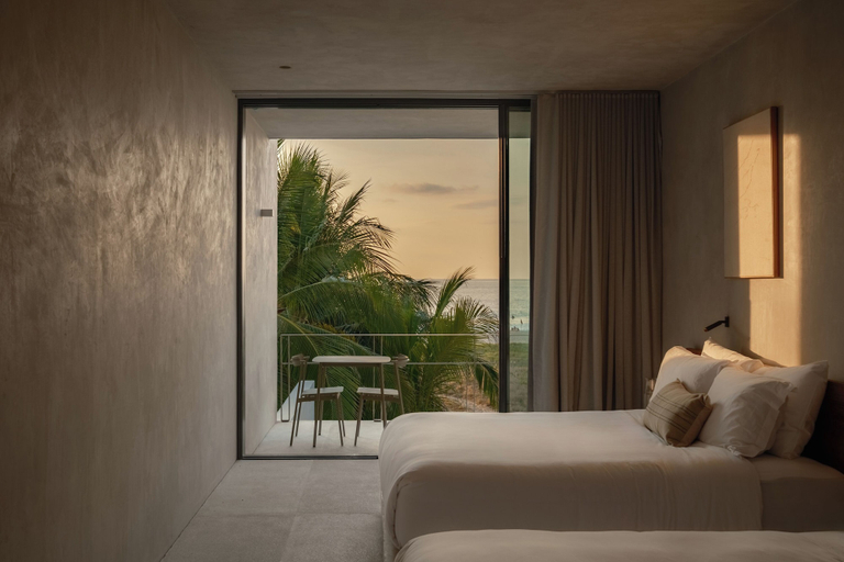 View from room 2, Notto Zicatela Hotel, Dist. Pochutla