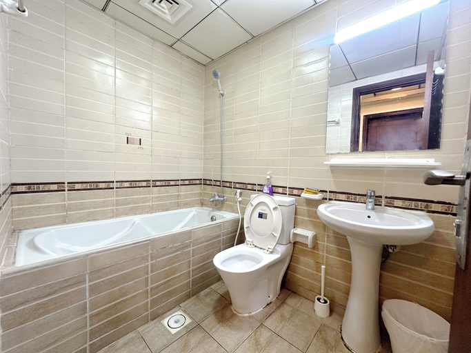 Bathroom 5, Beautiful Partition Room in Tecom, Dubai