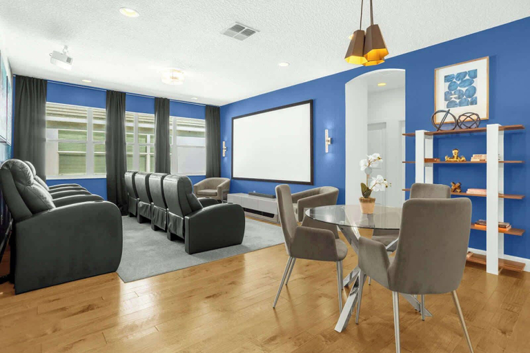 Interior 4, Upstay Lakeside 10br Home w Pool, Cinema & Games, Osceola
