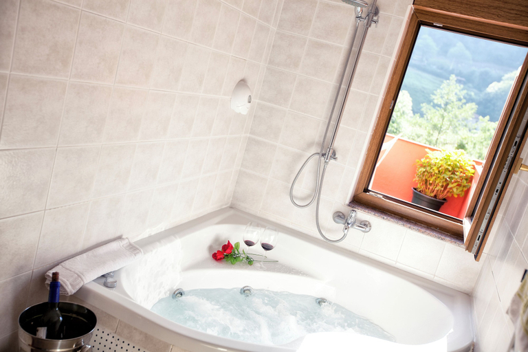 Bathroom 2, Hotel Covadonga, Asturias