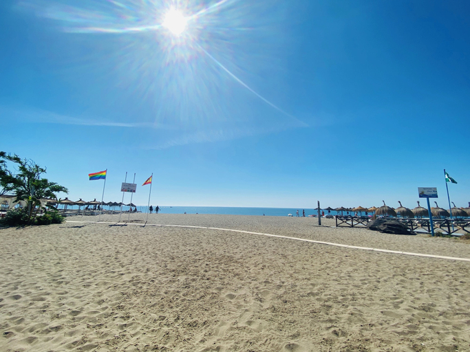Beach, Apartamentos Los Jazmines, Málaga