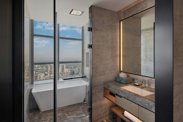 Bathroom 5, Wuhan Marriott Hotel Wuchang, Wuhan