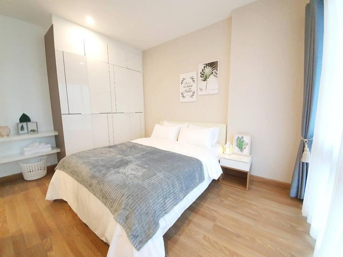 Bedroom 3, Modern Loft Room with Rooftop Pool at Nimman ❤️, Muang Chiang Mai