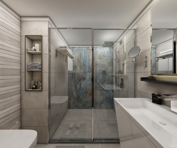 Bathroom 4, Batihan Beach Resort & Spa Ultra All Inclusive, Kuşadası
