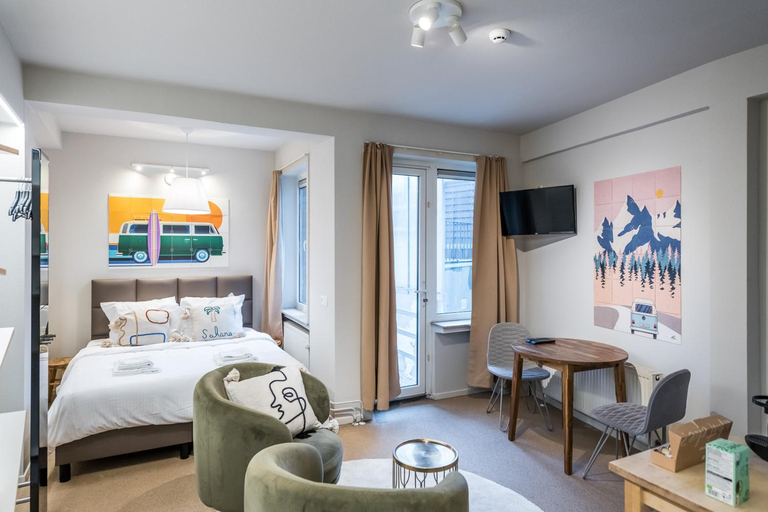 Bedroom 2, Japie rooms - in the heart of Antwerp, Antwerpen