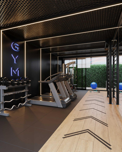 Fitness center 4, W Tambaú Apart Hotel, João Pessoa