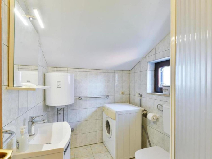 Bathroom, Apartments Franica With Heated Pool and Hot-tub, Privlaka