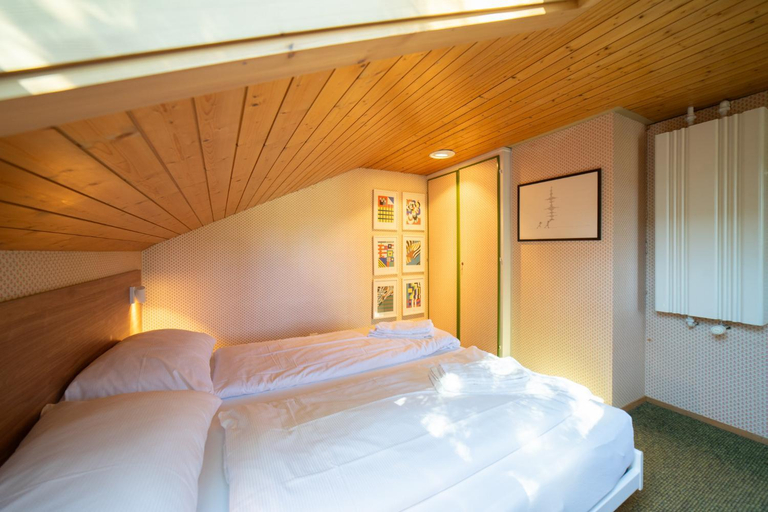 Bedroom 2, Ferienhaus Etienne - Sauna & Bergsicht, Toggenburg
