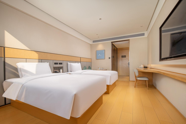 Bedroom 3, JI Hotel Chengdu Qingbaijiang Hudiezhou, Chengdu