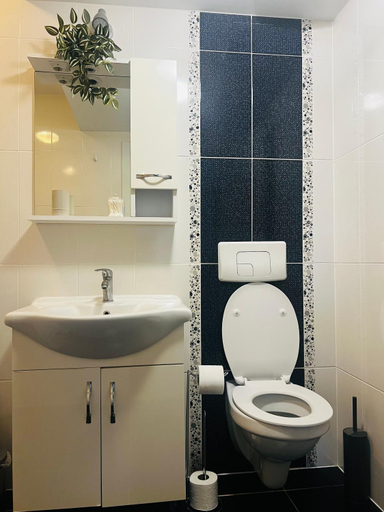 Bathroom 4, Otopeni Airport Apartment - Free Shuttle Included, Otopeni