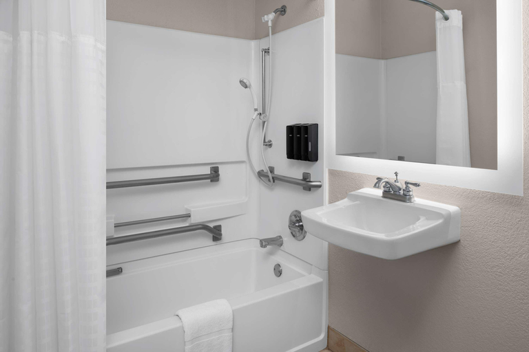 Bathroom 4, Larkspur Landing Extended Stay South San Francisco, San Mateo