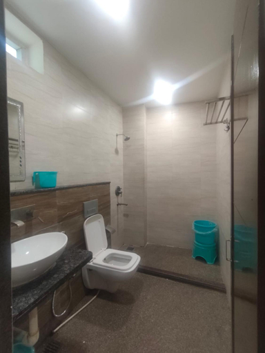 Bathroom 2, Hotel Rudra Vilas, Agra