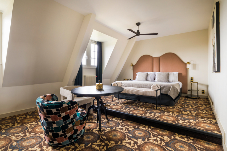 Bedroom 3, Château Jeanne & the Forest - Château de Montvillargenne, Oise