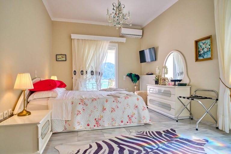 Bedroom 3, Villa Euphoria Apts Afionas, Ionian Islands