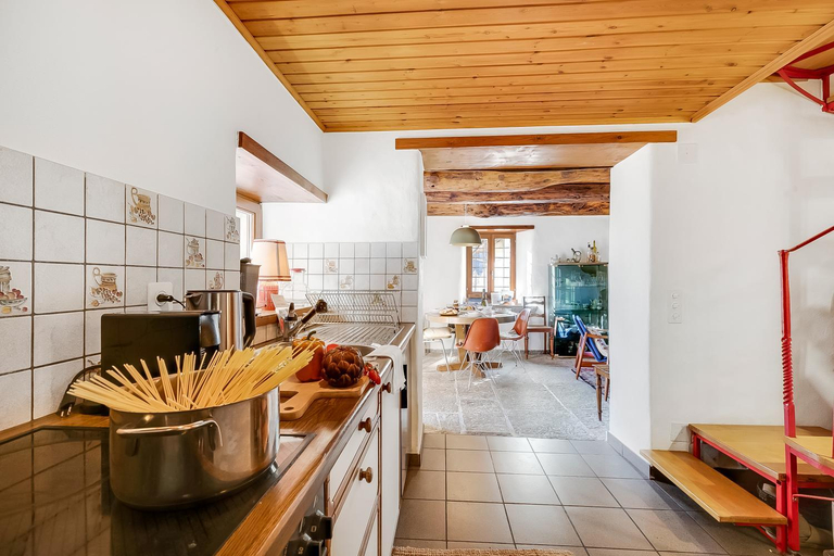 Kitchen 2, Rustico Over The Bridge Verzasca, Locarno