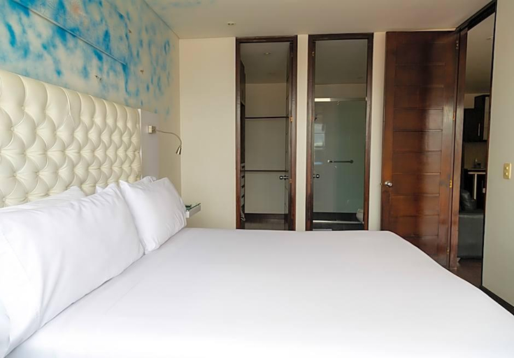 Bedroom 2, Hotel 104 Art Suites, Santafé de Bogotá