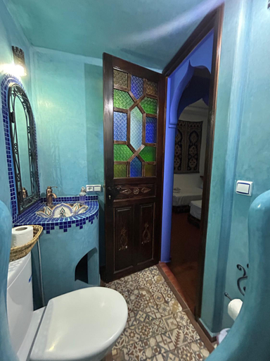 Bathroom 2, Dar Rafik, Chefchaouen