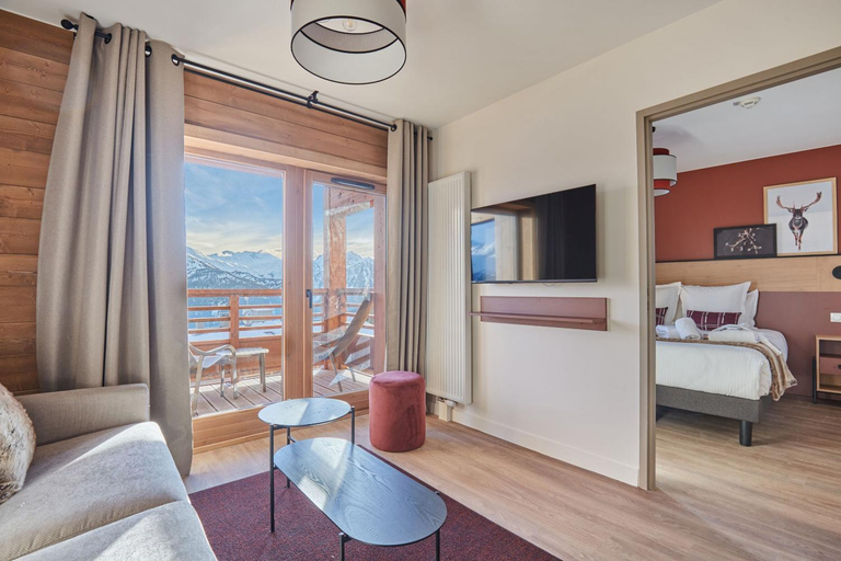 Bedroom 4, Hotel L’Écrin Blanc by Odalys, Savoie