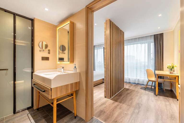 Bathroom 3, Hanting Hotel Qingdao Jimo Wanda Plaza, Qingdao