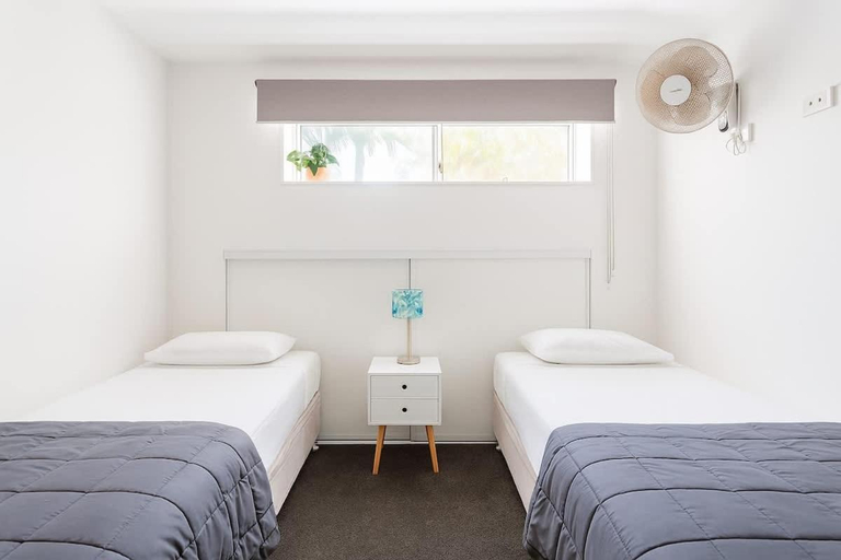 Bedroom 2, CHA Private Apts Diamond Beach, Gold Coast