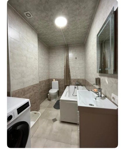 Bathroom, Nice and cozy flat in Didube, Tbilisi
