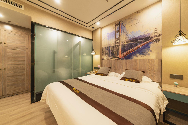 Bedroom 2, City 118 Hotel Ji'nan West High Speed Railway Station, Jinan