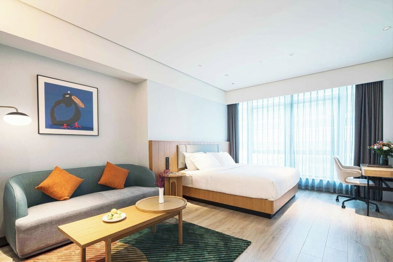 Bedroom 2, Binzhou Sunstone Plaza Hotel, Binzhou