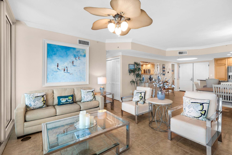 Living area 2, Portofino Island Resort 4-2009, Escambia