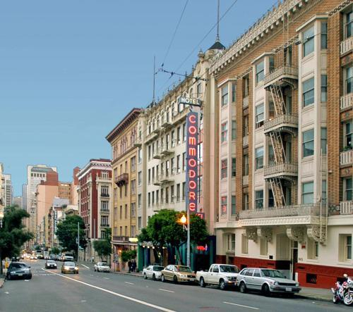 Exterior view, Superhero Hotel, San Francisco